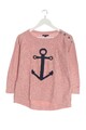 TOMMY HILFIGER Strickpullover Damen Gr. DE 36 pink-wollweiß-schwarz Casual-Look