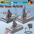 Für Dyson V6 V7 V8 9Ah Akku + 26.1V Netzteil Ladegerät DC58 DC59 DC61 DC62 DC71