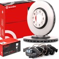 BREMBO Bremsenset Vorne Bremsscheiben Beläge für ALFA ROMEO GIULIETTA (940)