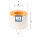 UFI Luftfilter Filtereinsatz passend für Audi A6 Avant 2.0 TDI 27.A54.00