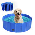Faltbar Hundepool Hundebadewanne Doggy Pool Swimmingpool Badewanne Wasserbecken