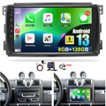 8G+128G Für Smart Fortwo 451 2005-2010 DAB+ Android 13 Carplay 8-Kern Autoradio
