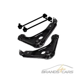 ATEC 2x QUERLENKER + 2x KOPPELSTANGE FÜR FORD KA R8 AB BJ 98- MIT SERVOLENKUNG# EINBAUFERTIG – TRAGGELENK UND BUCHSEN VERPRESST #
