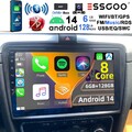 Für Skoda Superb II 3T4 2008-2015 Carplay Android15 6+128G Autoradio GPS DAB KAM
