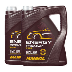 10 (2x5) Liter MANNOL Energy Premium 5W-30, BMW LL-04, VW 505.01/505.00/502.00