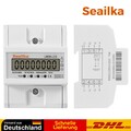 Wechselstromzähler Drehstromzähler Kalibriert 3 Phasen 4 Draht DIN Hutschiene