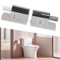 2Stück Ersatz Toilette Soft Close Scharniere Toilette Sitze Abdeckung Scharnie