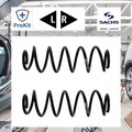 2x ORIGINAL® Sachs 994 955 Fahrwerksfeder Hinten passend für Seat Leon Leon Sc