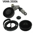 ORIGINAL® Skf VKMA 35006 Keilrippenriemensatz für Opel ASTRA G CC ZAFIRA A