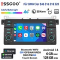 8-Kern 7" Autoradio für BMW 3er E46 M3 Android14 Carplay 6+128G GPS Navi BT WIFI