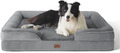 Bedsure Orthopädisches Hundebett Ergonomisches Hundesofa - 89X63 Cm Hundecouch M