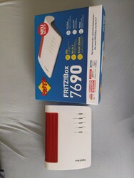 AVM FRITZ!Box 7590 Wireless Router + Modem - Weiss (20002784)