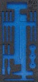 BGS Werkstattwageneinlage 1/3 | leer | für Art. 4129