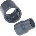 PVC Muffe, PVC Reduziermuffe, PVC-U Klebefitting Klebemuffe, PVC Muffe reduziert