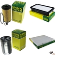 MANN-FILTER Inspektionspaket Filterset passend für KIA Rio II 1.5 CRDi JB