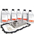 VAICO V10-0434 Hydraulikfilter + 6L Öl 6 Gang Automatikgetriebe für Q7 TOUAREG