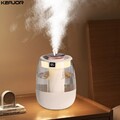 Luftbefeuchter 1300ml mit Display 2 Düsen LED Aroma Diffusor für Ätherische Öle