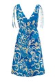 Aniston SELECTED Kleid aus Viskose Midikleid mit Blumendruck, Gr. 42, 44 & 46