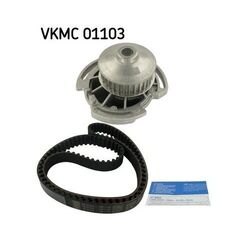 1x Wasserpumpe + Zahnriemensatz SKF VKMC 01103 passend für AUDI SEAT SKODA VW
