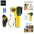 Infrarot Thermometer Temperaturmessgerät Digital Laser IR Pyrometer K-Sonde -...