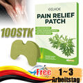 100stk Knee Pain Relief Patch Kniegelenk Schmerzlinderung Knie Patch Pflaster DE