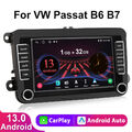 Android13.0 Autoradio Carplay Auto AUX GPS Navi Für VW Passat B6 B7 Carplay Wifi