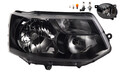 Scheinwerfer Halogen passend für VW Transporter T5 11/ 09- H4 Re. + Nebel+Leuch.