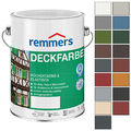 REMMERS Deckfarbe Wetterschutzfarbe Holzfarbe Zinkfarbe 2.5L FARBWAHL