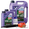 2x1L + 5L = 7 LITER LIQUI MOLY SYNTHOIL RACE TECH GT1 10W-60 MOTOR-ÖL  32294518
