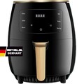 Heißluftfritteuse Fritteuse Heißluft Digitale Edelstahl Air Fryer XXL 6L 2400W
