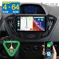 4+64G Android 15 Autoradio Für Ford Transit Custom 2012-2021 Carplay GPS SAT NAV