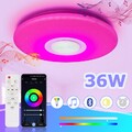 36W LED Deckenleuchte Sternenhimmel Bluetooth Musik Fernbedienung Lautsprecher