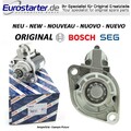 Anlasser 12V 1,75Kw Neu Original Bosch SEG - 0001179002 für Bmw