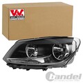 VAN WEZEL H15 H7 SCHEINWERFER LINKS passend für VW CADDY TOURAN | 5735961M