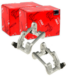 2X TRW HALTER BREMSSATTEL TRÄGER HINTEN BEIDSEITIG PASSEND FÜR BMW 1 3 | BDA901