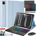 Hülle Für iPad Pro Air 11'' Zoll M5 M4 M3 M2 2025 QWERTZ Touchpad Tastatur Maus