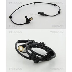 2X TRISCAN ABS-SENSOR RADDREHZAHL HINTEN LINKS+RECHTS passend für NISSAN ALMERA