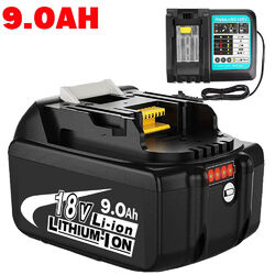 4X Für Original Makita Akku/Ladegerät 18V 6Ah 12Ah 9Ah BL1860B BL1850B BL1890B