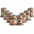 800g Hundefutter Dozer Premium Nassfutter getreidefrei Dosen Mix