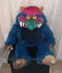 AmToys My Pet Monster XXL 60cm Stofftier Vintage Original 1986 Sammlerstück 