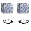 2X VEMO ABS-SENSOR RADDREHZAL VORNE passend für AUDI 100 A6 