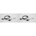 2X TRISCAN ABS-SENSOR RADDREHZAHL HINTEN passend für LAND ROVER FREELANDER