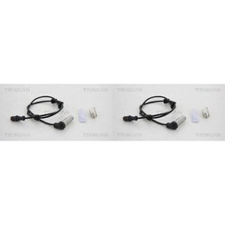 2X TRISCAN ABS-SENSOR RADDREHZAHL HINTEN passend für LAND ROVER FREELANDER