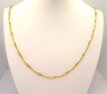 585 Gold Kette 50cm Singapur massiv  14 Karat Gelbgold Halskette  7,07g