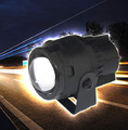 Highsider Led-Ellipsoidscheinwerfer matt schwarzes Metallgehäuse Abblendscheinw.
