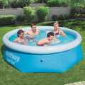  Fast Set Swimmingpool Aufblasbar Pool Aufstellpool Schwimmbad Kinderpool Bestwa
