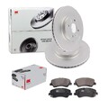 NK BREMSSCHEIBEN 280mm + BELÄGE VORNE passend für HYUNDAI i20 GB BC 2 3