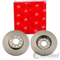 2X TRW BREMSSCHEIBEN 288mm BELÜFTET VORNE PASSEND FÜR AUDI A3 Q2 SEAT ALTEA