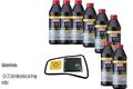 8 L LIQUI MOLY Top Tec ATF 1100 MAHLE Getriebeölfilter für BMW 3er Cabriolet