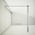 10mm Nano Glas Walk in Dusche Duschwand Duschabtrennung Duschkabine Duschrinne E